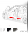 Für Mitsubishi Lancer Sportback (Typ CYO, ab BJ 2008) passende Einstiegsleisten-Schutzfolie