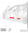 Für VW UP passgenaue Einstiegsleisten-Schutzfolie (ab BJ 11/2011)