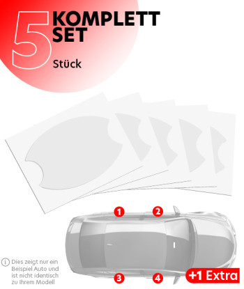 BEDPET 8Pcs Auto Türgriff Schutz, für Audi A7 Sportback Türgriff Film  Aufkleber Kratzfester und wasserfester Autolackschutz Autoteile: :  Auto & Motorrad