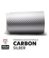 Carbon Folie Silber Lackschutz-Folie Auto-Folie Steinschlagschutzfolie