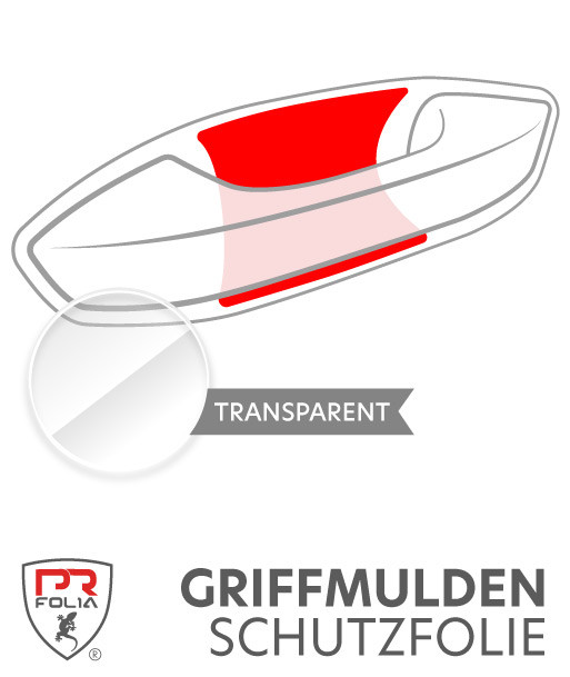 SHOP  Lackschutzfolie Für VW Golf 8 (ab Bj.12/2019) passende  Ladekantenschutz Folie Ladekantenschutz Transparent (150µm)