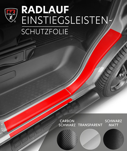 Für Renault Trafic III / 3 (Ab Bj. 2014) passende Radlauf-Schutzfolie und...