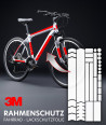3M™ Fahrrad Lackschutzfolie Rahmenschutz Universal Set 29-Teilig- Mountainbike, MTB, Trekkingrad, Rennrad, Alltagsrad