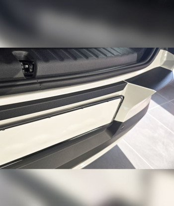 Für Mini Countryman Electric U25 | ab Bj. 02|2024 Ladekantenschutz Folie Autofolie Lack Schutzfolie schwarz matt