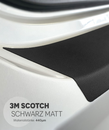 Für VW Tayron passende Steinschlagschutzfolie für die Ladekante 3M Schutzfolie Schwarz matt