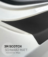 Für VW Tayron passende Steinschlagschutzfolie für die Ladekante 3M Schutzfolie Schwarz matt